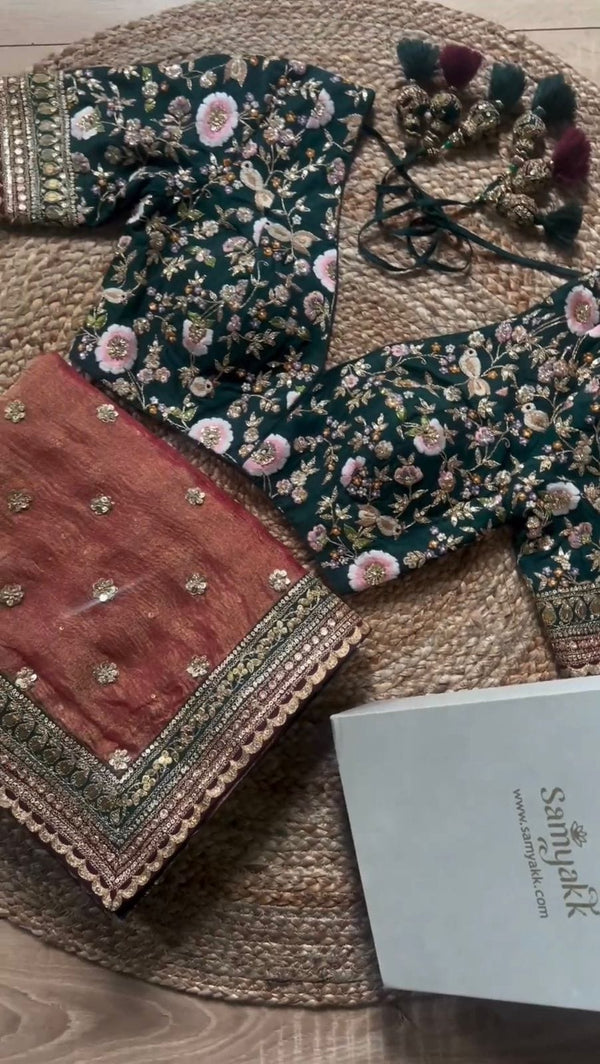 Designer Saree for Wedding & Nikah | Premium Partywear