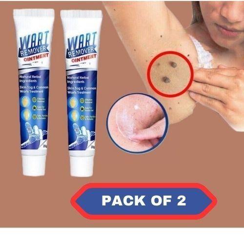 WartsOff Instant Blemish Removal Cream – Pack of 2 (Advanced Herbal Formula)