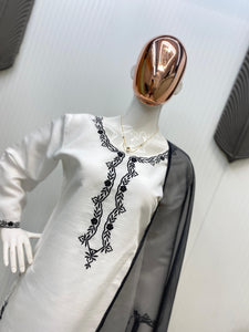 Designer Farsi Salwar Suit Set for Women – Elegant Party & Festive Wear with Dupatta