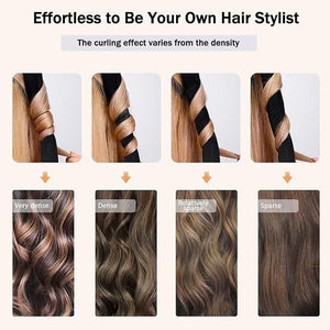 Heatless Hair Curling Rods (Pack of 3) – Get Salon-Style Curls Without Damage