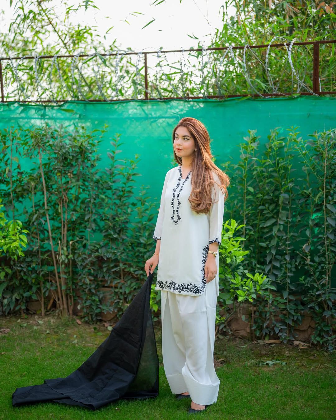 Designer Farsi Salwar Suit Set for Women – Elegant Party & Festive Wear with Dupatta