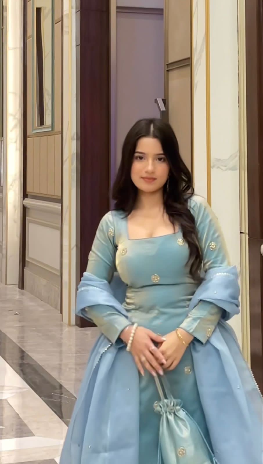 Stylish Fandy Silk Suit Set with Plazo & Dupatta – Festive Wear Outfit